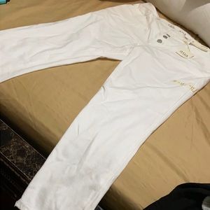 Ana High Rise Ankle Skinny Jeans.